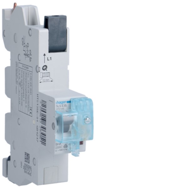 Hager HTS135E1 SLS-Schalter 1P 35A Sammelsch.L1