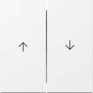 Gira 329403 Wippe 2f Pfeil Reinweiß