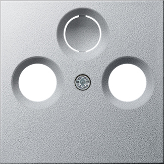 Gira 086926 Zentralplatte Antenne alu System55