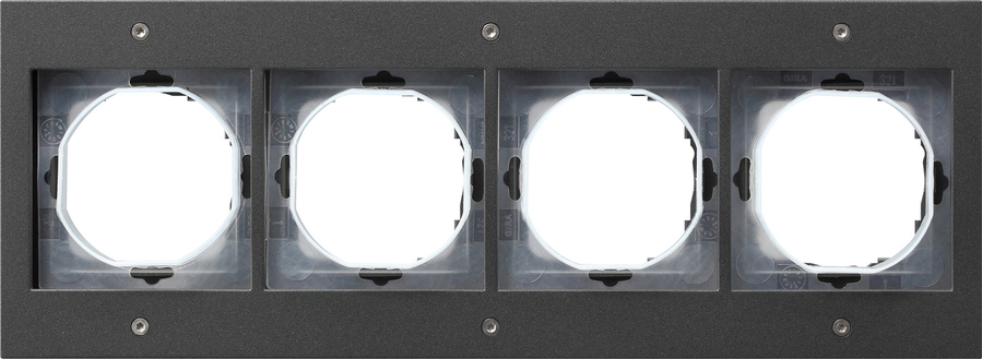 Gira 021467 Abdeckrahmen 4f.anth TX44