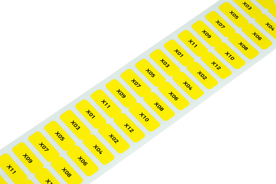 WAGO GmbH & Co. KG 210-807 Etikett weiß 20x8mm 3000St/Rolle