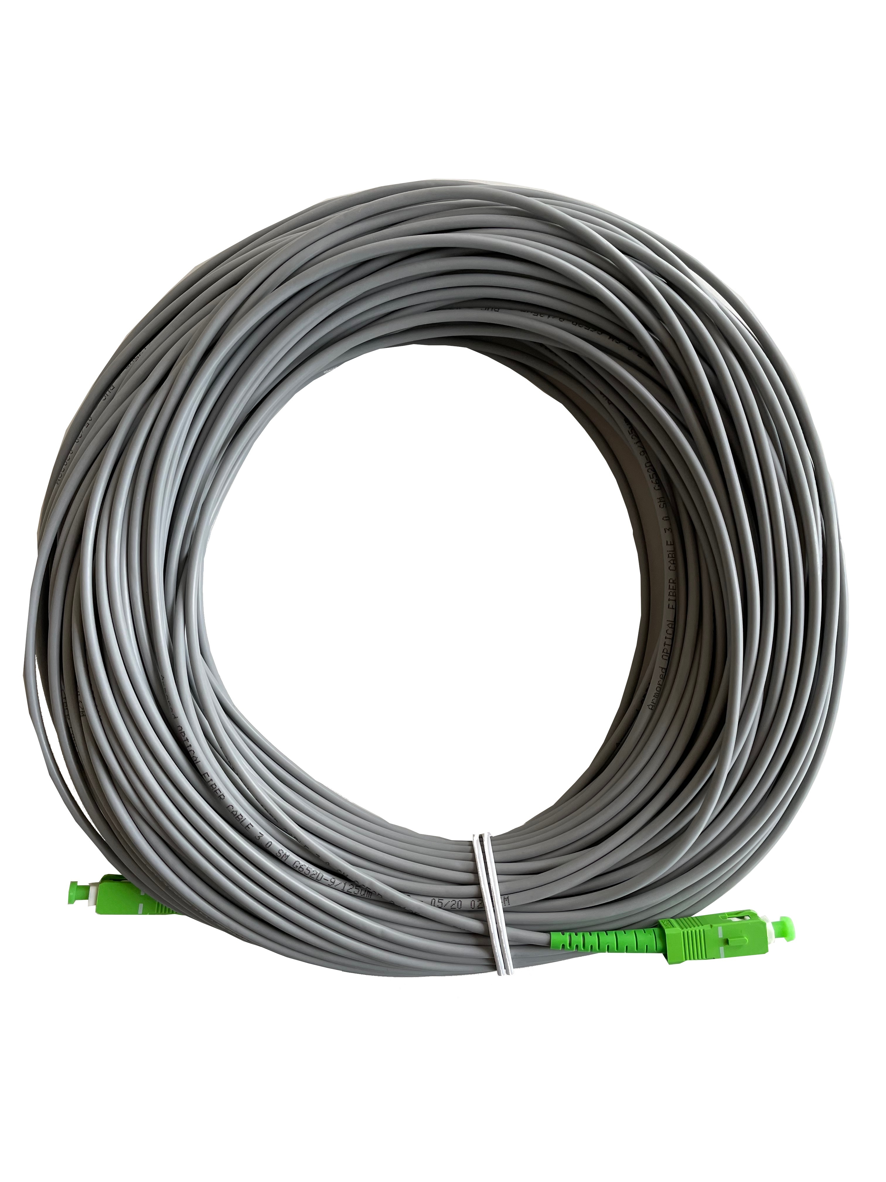 Televes OSM50SCAPC geschirmtes Fiberglaskabel 50m,2xStecker SC/APC