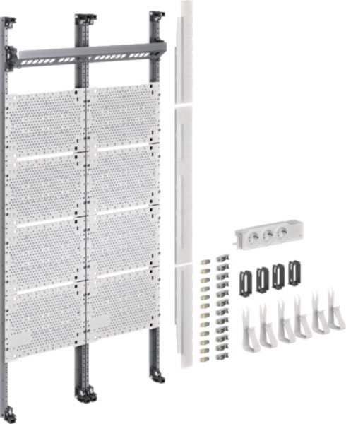Hager UF321NW MM-Komplettfeld,univ.Z H1050mm,2-feldig