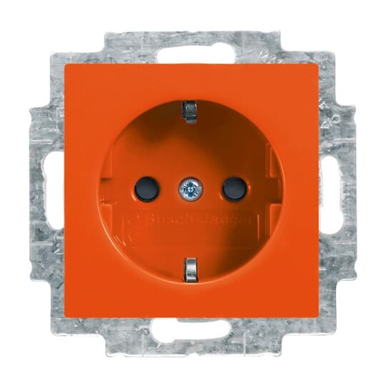 Busch-Jaeger 20 EUCB-14-914 SCHUKO Steckdosen-Einsatz orange