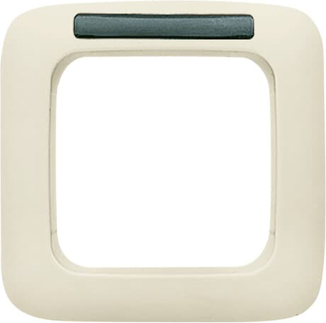 Busch-Jaeger 1721 NS-212 Rahmen 1-fach weiß, Sichtfenster