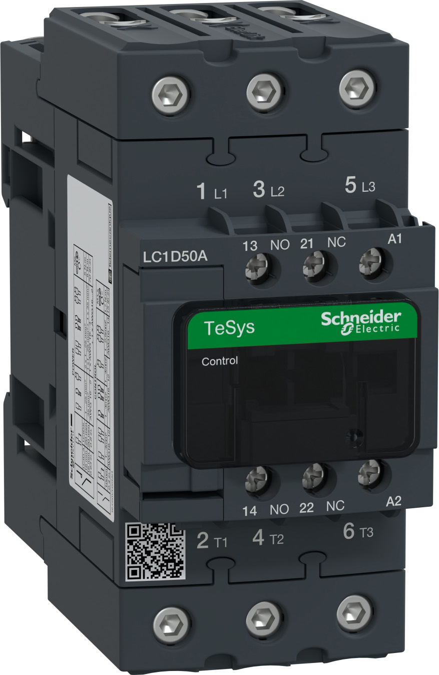 Schneider Electric LC1D50AP7 Leistungsschütz 3P,50A,230V 50/60HZ