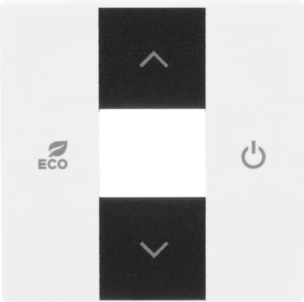 Busch-Jaeger 6235-84 Zentralscheibe RTR studioweiß