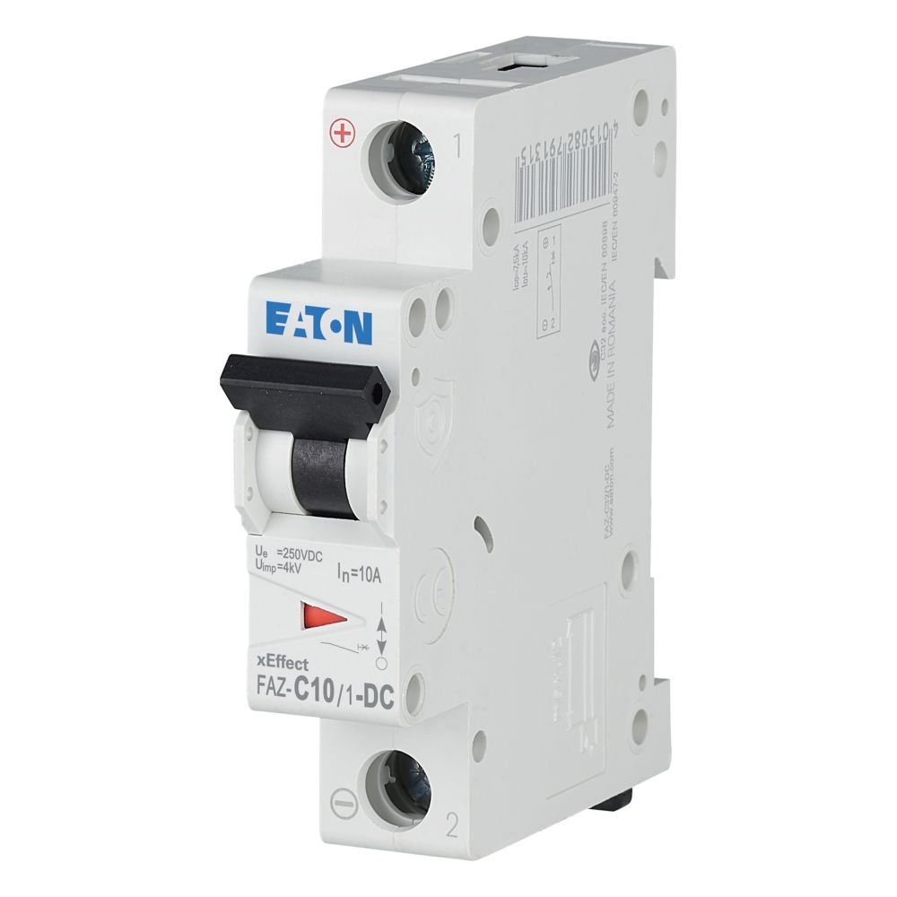 Eaton FAZ-C10/1-DC Leitungsschutzschalter C 10A DC, 1p