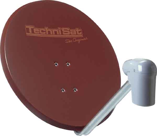 TechniSat SATMAN1485/1644 Offset-Spiegel aus Alu 850 Plus rt