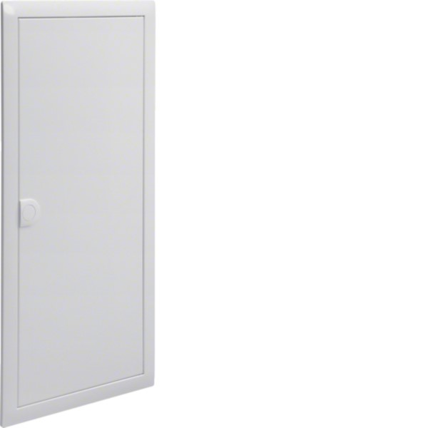 Hager VZ104N Blendrahmen Volta, m.Tür 4-reihig,RAL9010