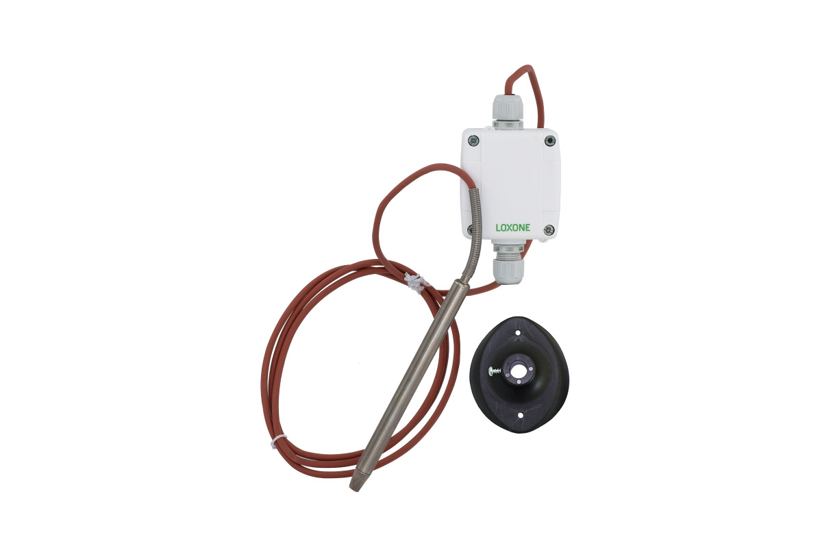 Loxone Temperatur & Feuchtefühler Sauna