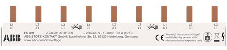 ABB Stotz S&J PS3/9 Sammelschiene proM Compact