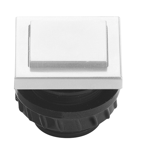 Urmet Deutschland PROTACT 680 KS Klingeltaster 13,5x16mm Knopf ws, Hülse ws