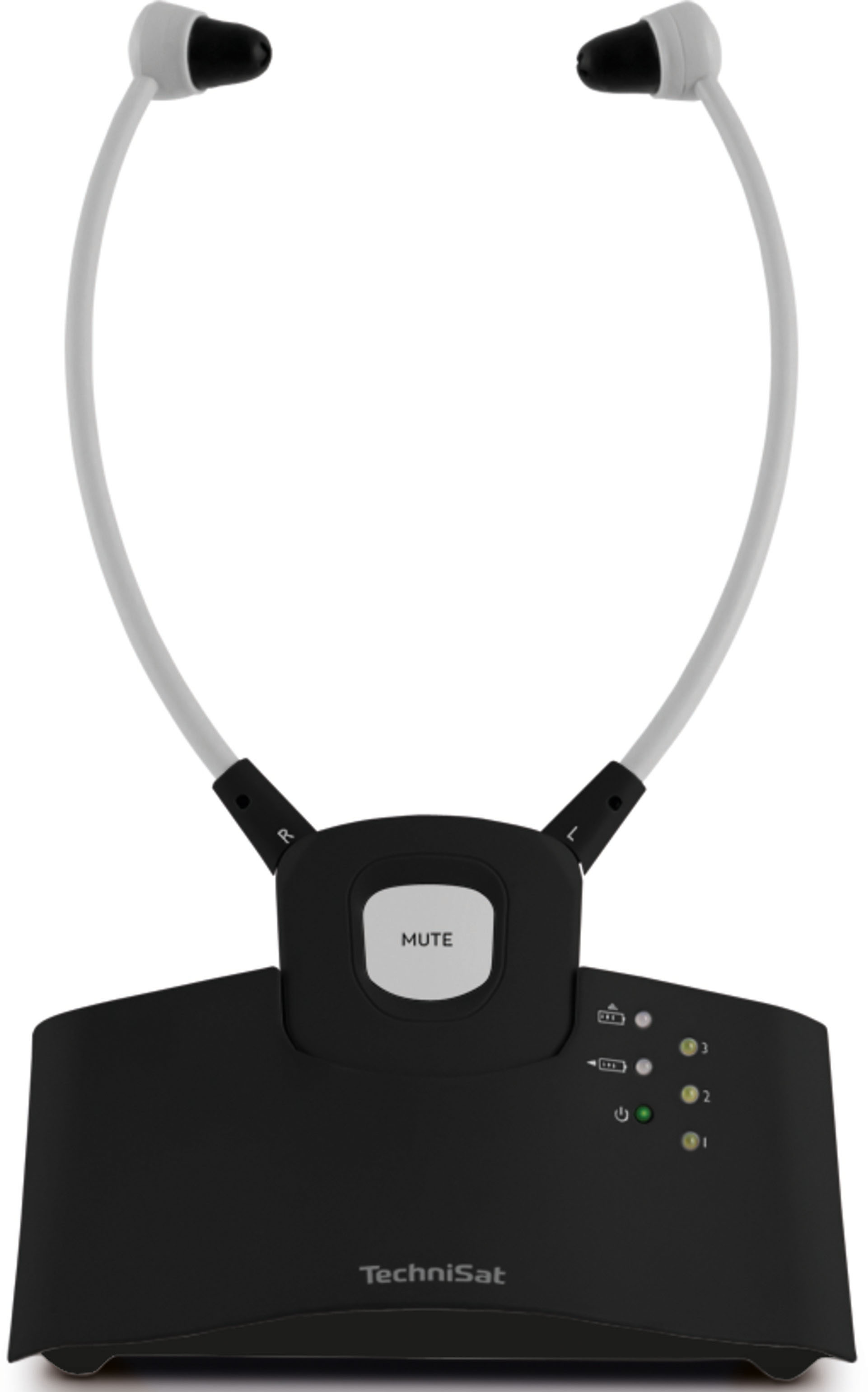 TechniSat STEREOMANISI3 Set sw Kopfhörerset inkl. Basisstation