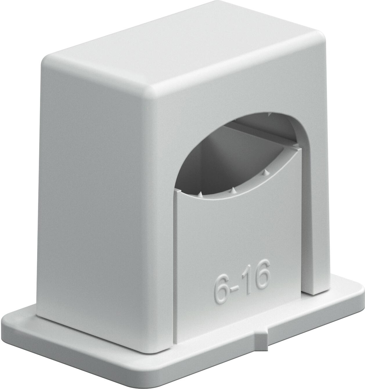 OBO Bettermann Vertr 3050 LGR Druck-ISO-Schelle M6,gr