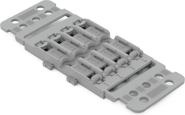 WAGO GmbH & Co. KG 221-2504 Befestigungsadapter mit Zugentlastung