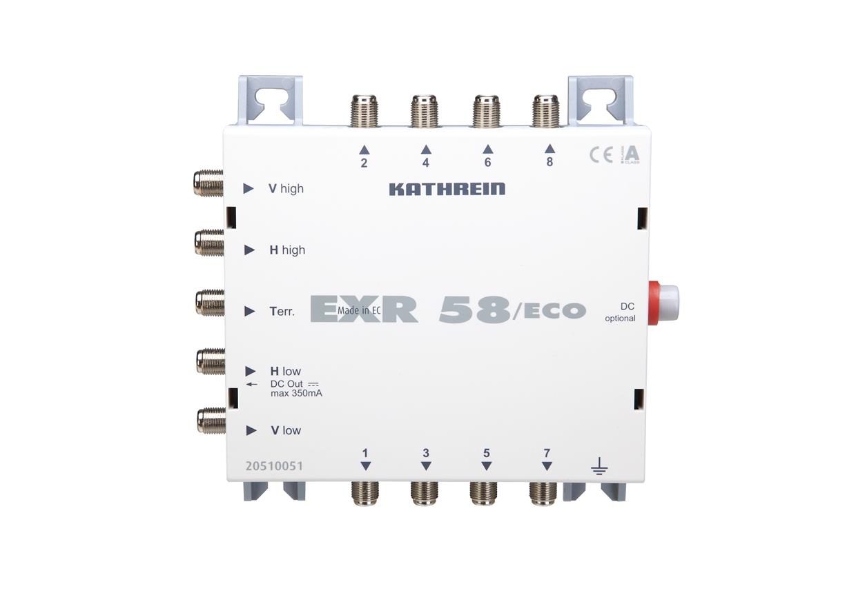 Kathrein EXR 58/ECO Multischalter 4 Sat-Ebenen,terre.