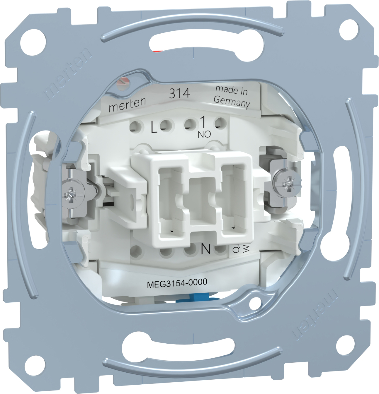 Merten MEG3154-0000 Taster-Einsatz 1S sep.Meldekont.10A