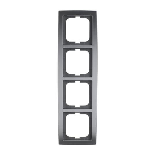 Busch-Jaeger 1724-80 Rahmen 4-fach chrom matt