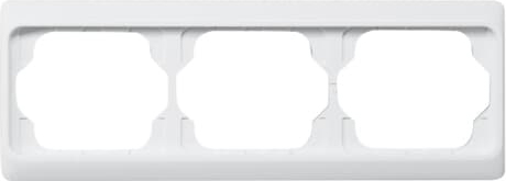 Busch-Jaeger 1723 KA-24G Rahmen 3-fach studioweiß, waage.