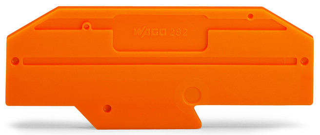 WAGO GmbH & Co. KG 282-333 Abschlußplatte orange