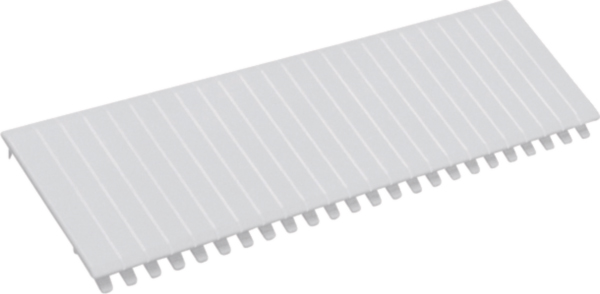 Hager S35S Abdeckstreifen RAL9010 brechbar,219mm