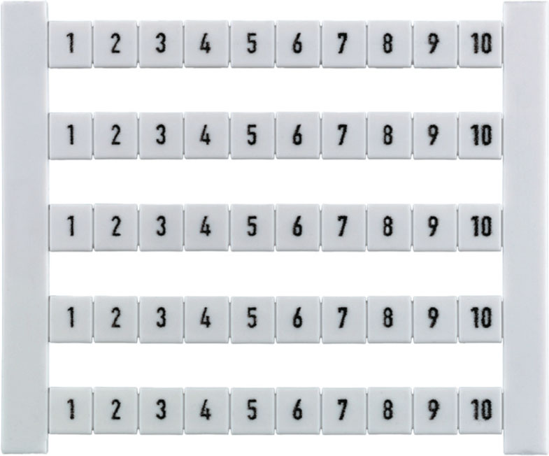 Weidmüller DEK 5 FW 1,3,5,..99 Klemmenmarkierer dekafix