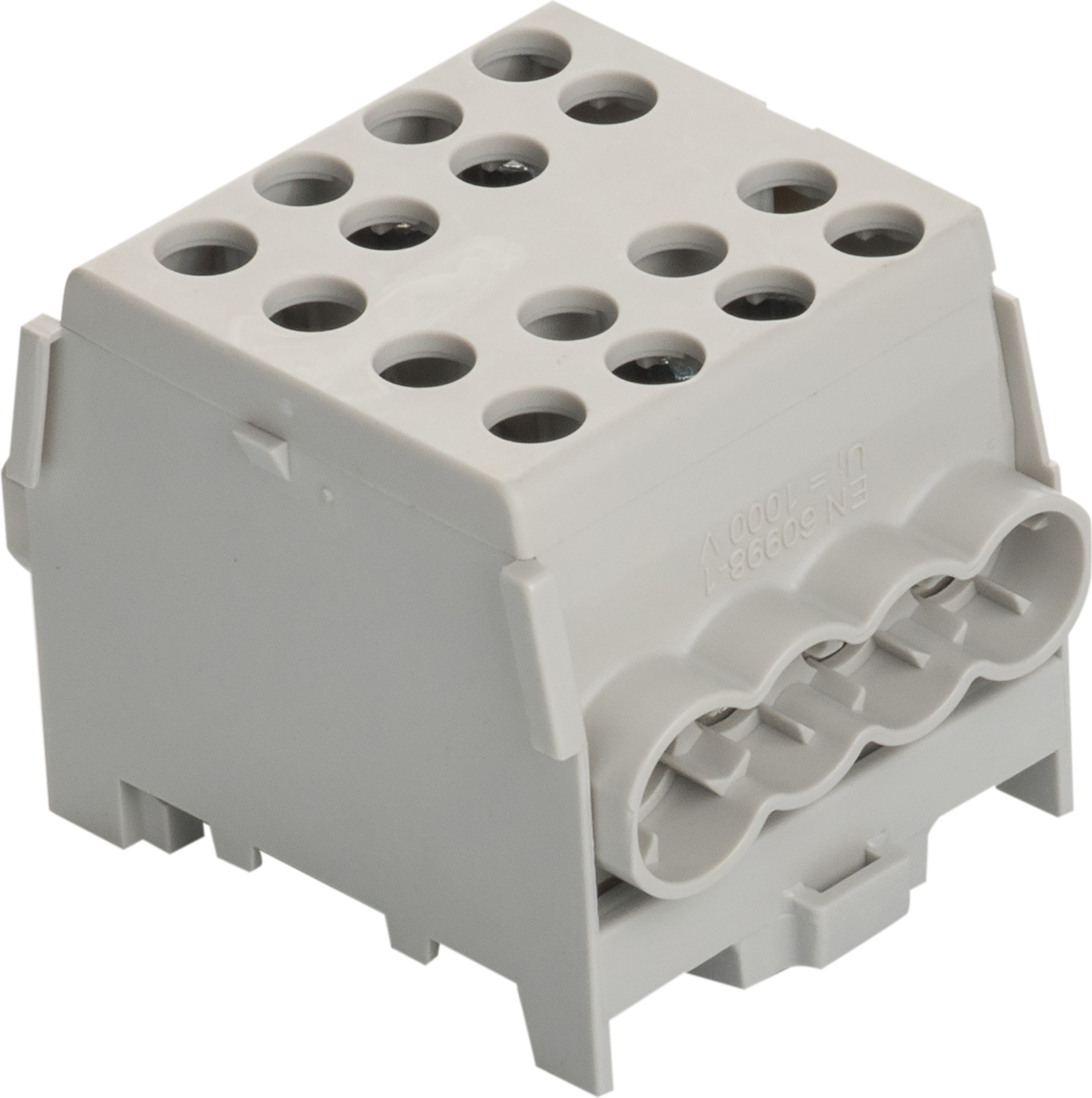 Pollmann HLAK 35-1/6 M2 Hauptleitungsabzweigklemme grau