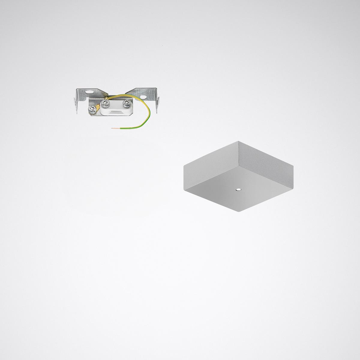 Trilux ZAE 03 Deckenanschlussdose eckig, si-gr