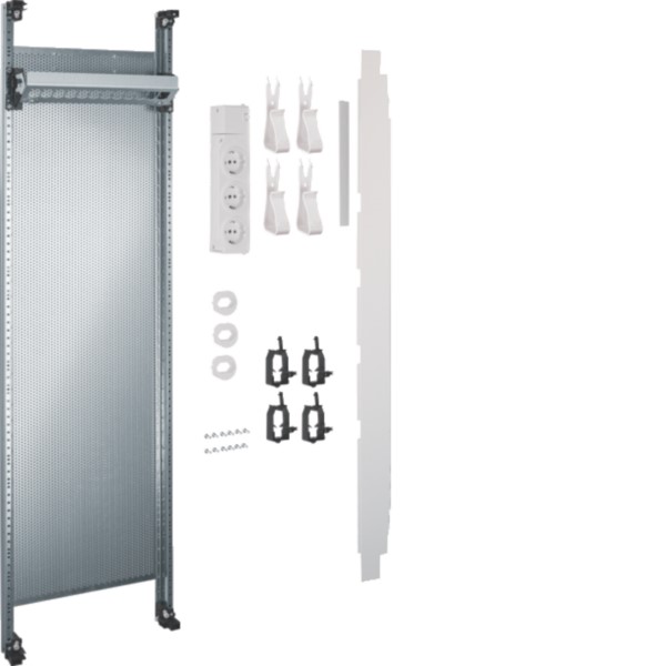 Hager UF21NW MM-Komplettfeld,univ.Z H900mm,1-feldig