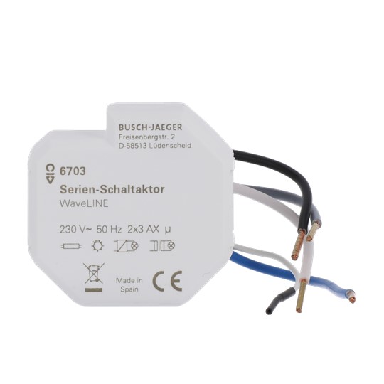 Busch-Jaeger 6703 Aktor 2-fach weiß