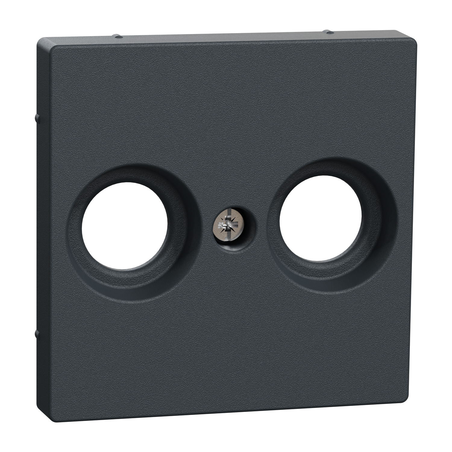 Merten MEG4122-0414 Zentralplatte anth für Antennendose