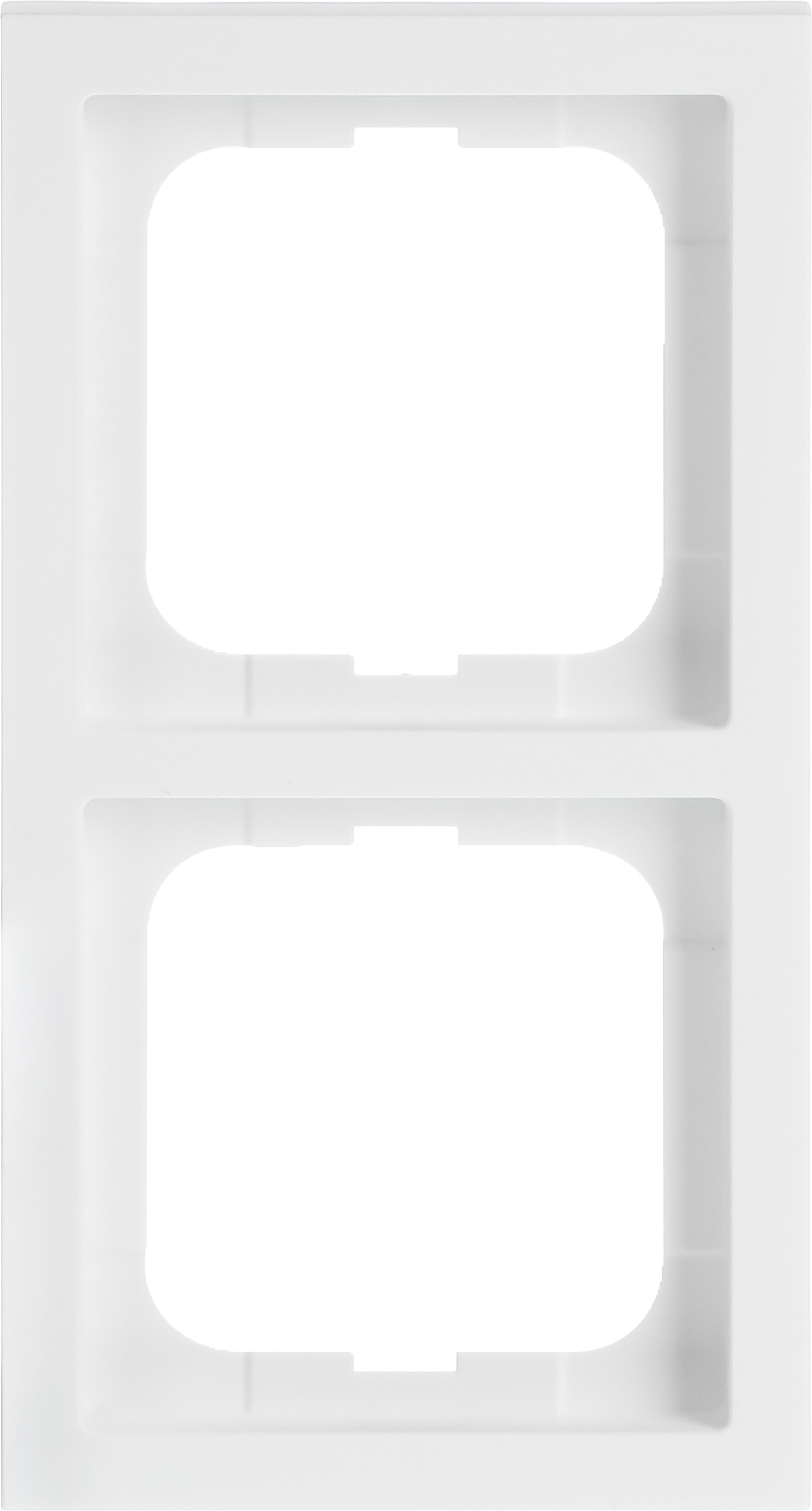 Busch-Jaeger 1722-884K Rahmen 2-fach studioweiß matt