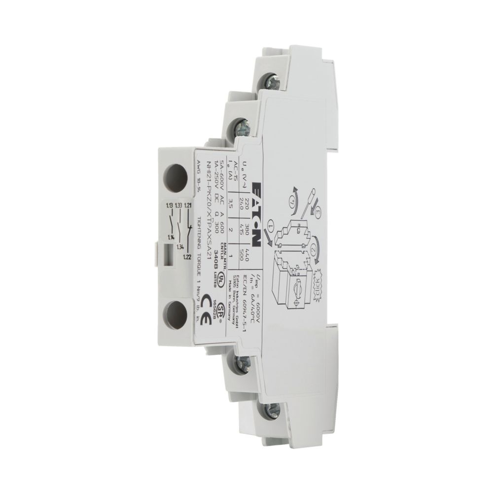 Eaton NHI21-PKZ0 Normal-Hilfsschalter 2S1Ö