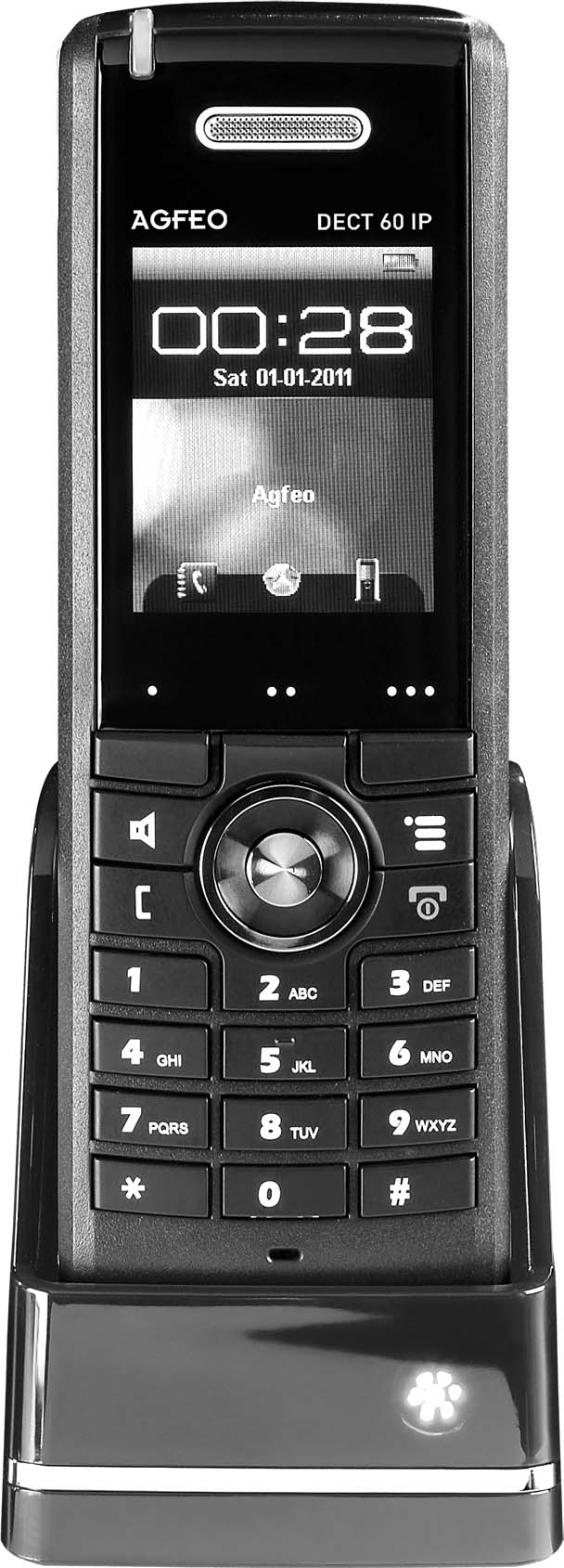 Agfeo DECT 60 IP sw Systemtelefon schnurlos