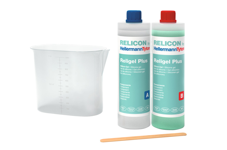 HellermannTyton Religel Plus 1000 Silikongel 2-Komponenten