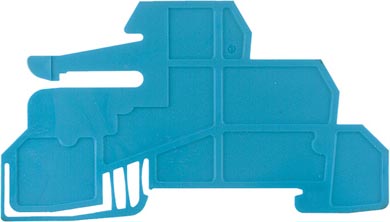 Weidmüller WHP WDL2.5/S BL Halteplatte 1,5mm blau