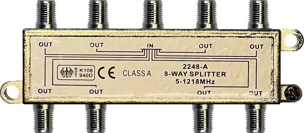 Kreiling Tech. VT 2248 F-Verteiler 8fach 5-1218MHz Class A