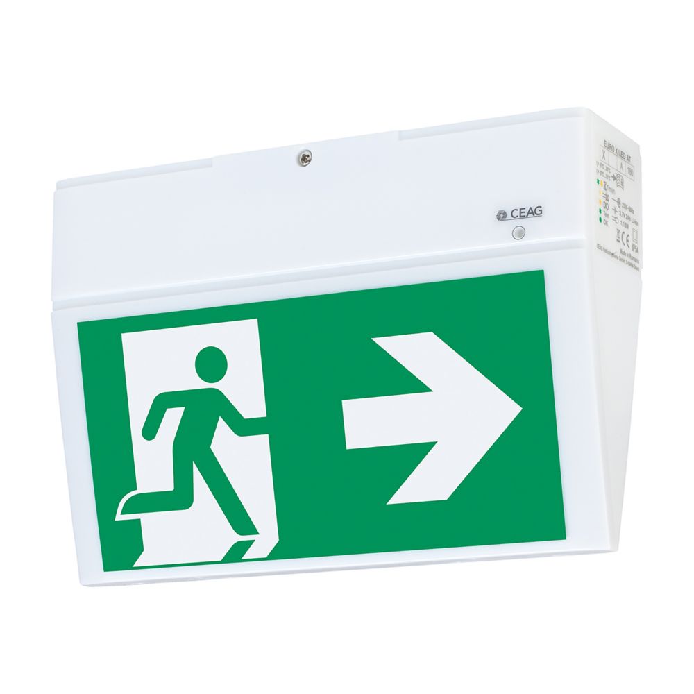 Ceag Notlichtsysteme EURO X LED Einzelbatterie-Leuchte LED 3h IP54