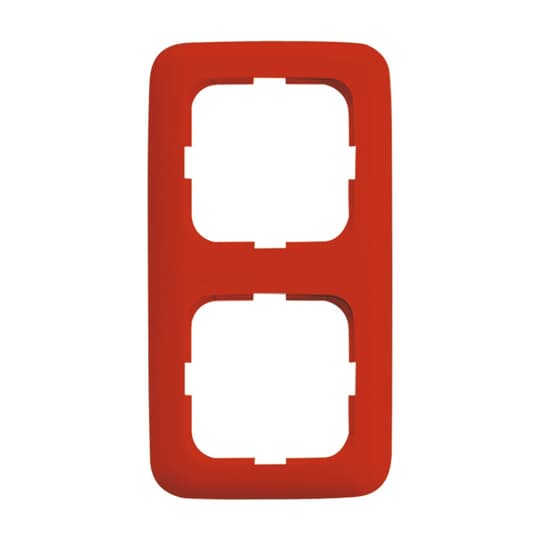 Busch-Jaeger 2512-217-101 Abdeckrahmen rot RAL3020