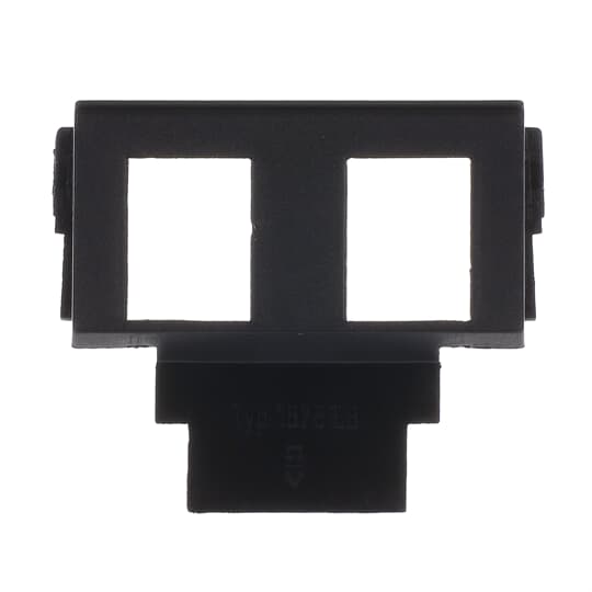 Busch-Jaeger 1875 EB Sockel für Zentralscheibe 1758 Mod.Jack 2x8pol