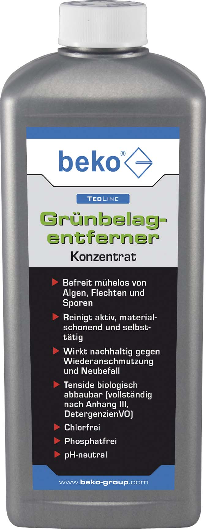 Beko 299121000 TecLine Grünbelagentferner Konzentrat 1l