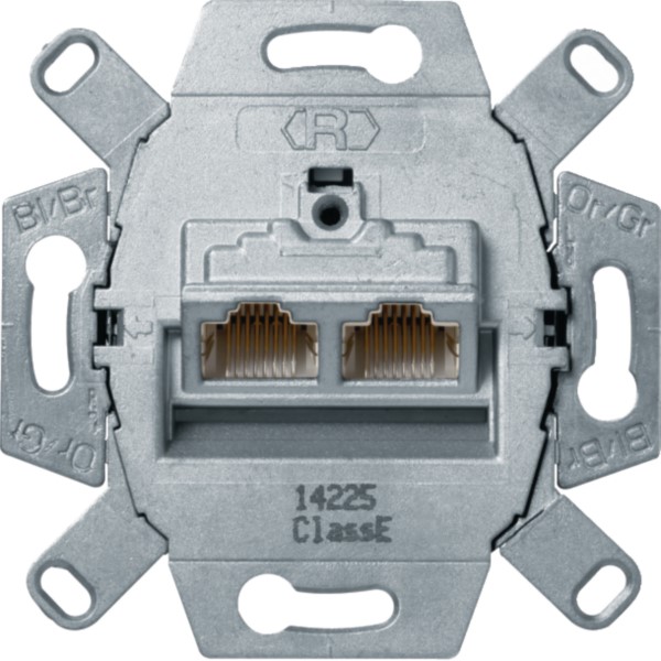 Hager WDF410866 UAE-Steckdose 8/8-polig geschirmt