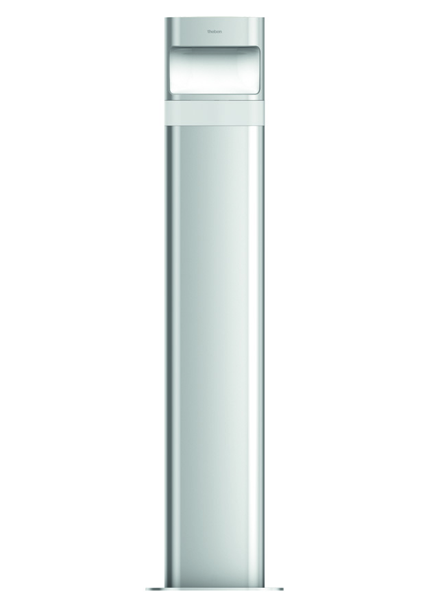 Theben theLeda D B plus AL LED-Poller-Leuchte (lang) 8,5 Watt,  alu