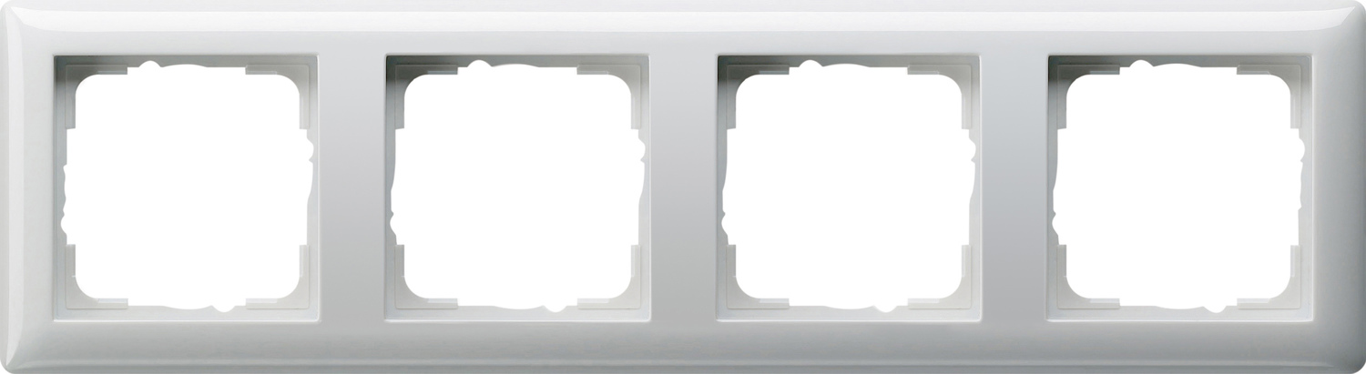 Gira 021403 Abdeckrahmen 4f. rws-gl bruchsicher