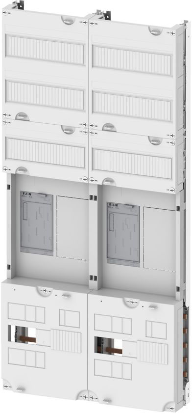 Eaton ZSD-Z27B0021/16QMM Zählerfeld eHZ 1.050 mm Feldanzahl = 2, Zähl