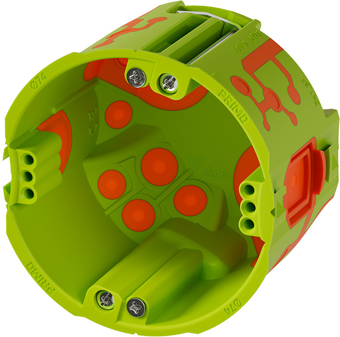 Primo P201-01 Hohlwand Geräte-V-Dose Qnect 62 mm