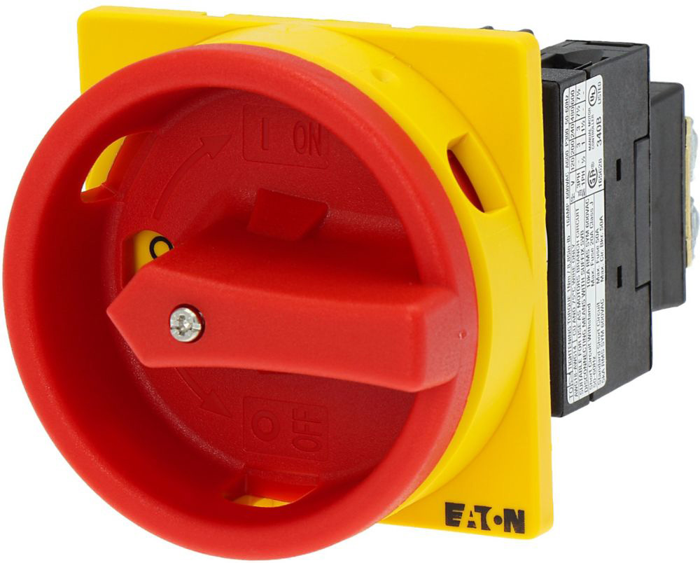 Eaton T0-2-1/EA/SVB Hauptschalter/Not-Aus 3pol.