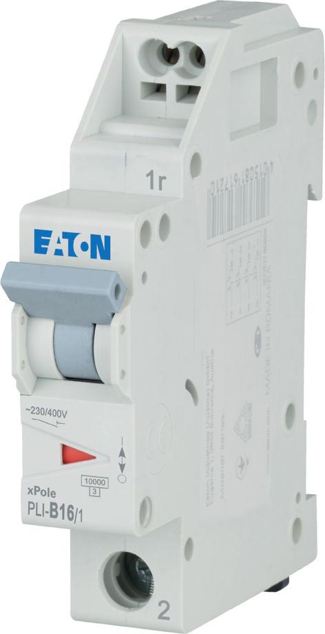 Eaton PLI-B16/1 Leitungsschutzschalter B 16A, 1p Steckkl.