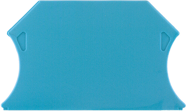 Weidmüller WAP 2.5-10 BL Abschlußplatte 56x1,5x33,5mm bl
